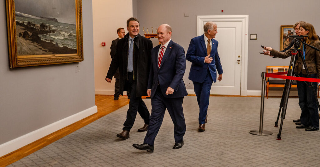 U.S. Lawmakers Meet With Danish Prime Minister on Greenland