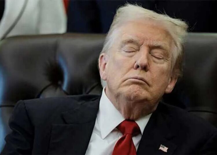 Shorter meetings ordered at the White House as aides cope with Trump dozing off: report