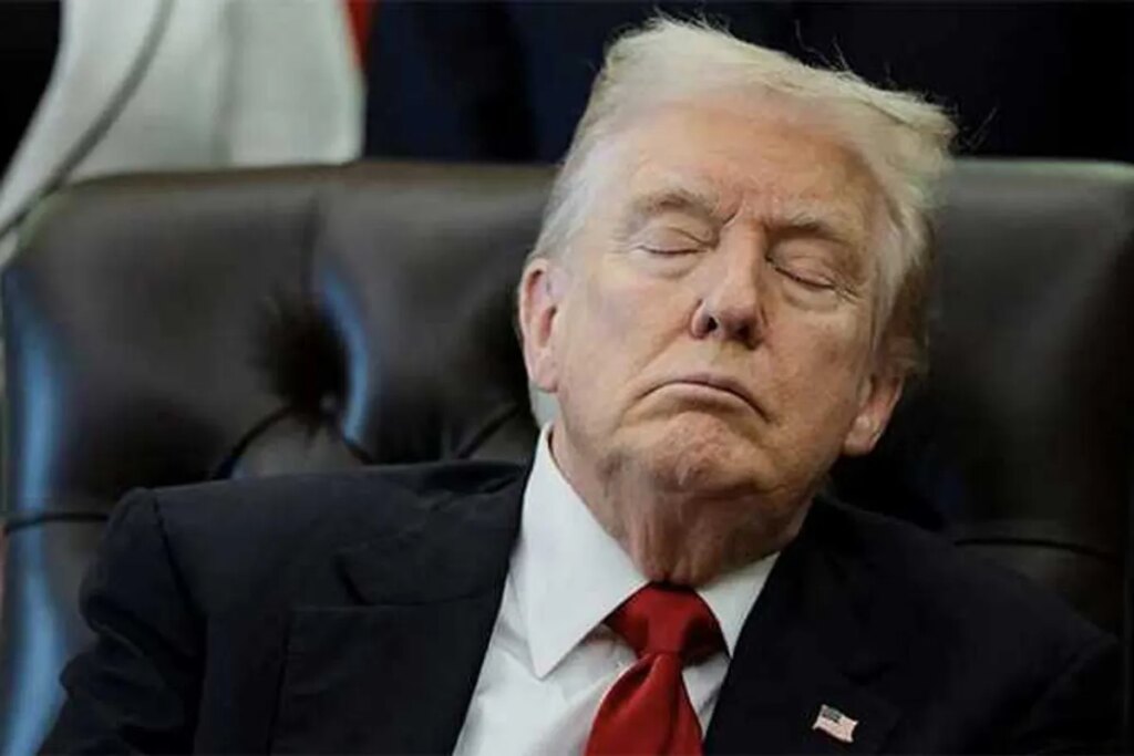 Shorter meetings ordered at the White House as aides cope with Trump dozing off: report