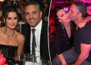 Exes Kyle Richards and Mauricio Umansky ‘touchy and warm’ at starry NYE bash: ‘Very obviously together’