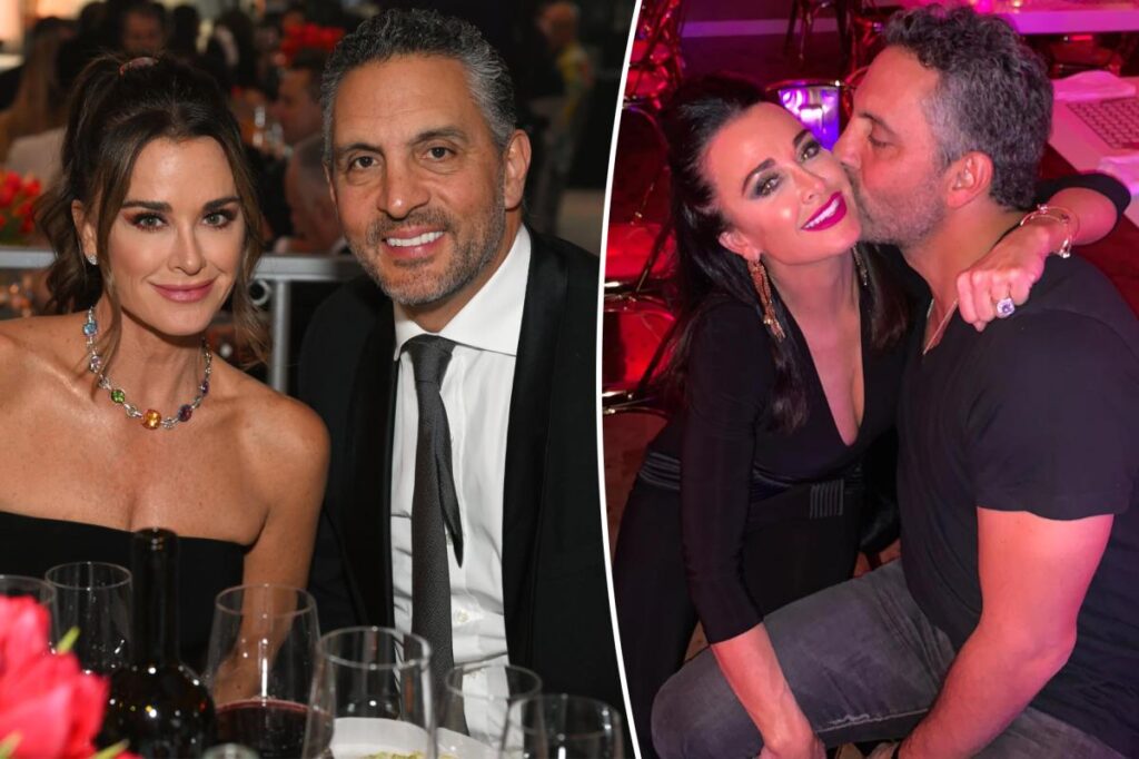 Exes Kyle Richards and Mauricio Umansky ‘touchy and warm’ at starry NYE bash: ‘Very obviously together’
