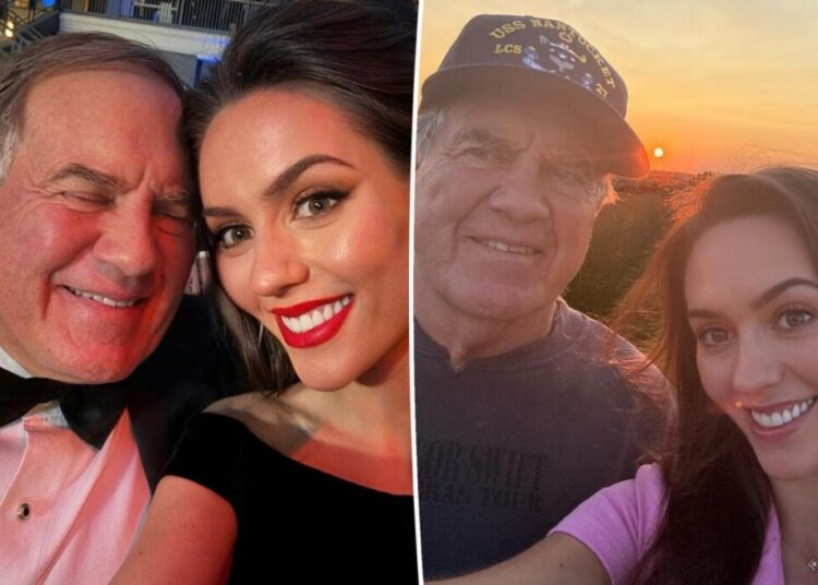 Jordon Hudson, 24, blasts ‘keyboard warriors’ as she rings in 2026 with boyfriend Bill Belichick, 73: ‘Going strong’