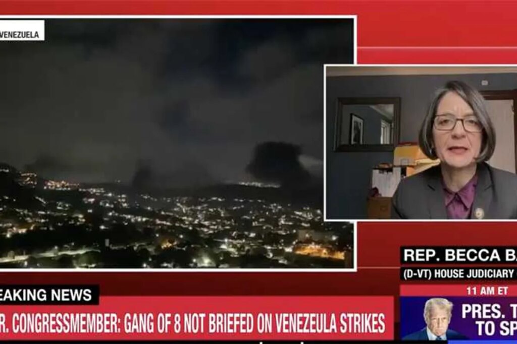 Dem lawmaker doesn’t hold back in furious rant on Trump’s ‘outrageous military action’