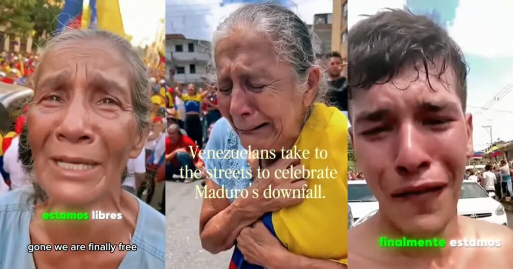 That Video of Happy Crying Venezuelans After Maduro’s Kidnapping? It’s AI Slop