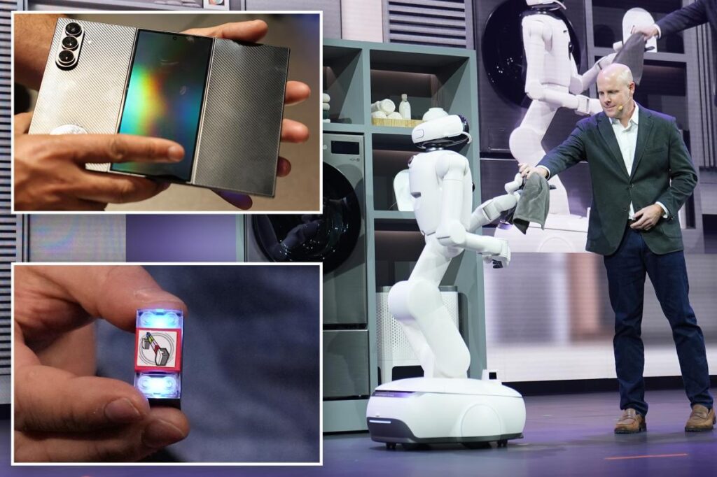 CES 2026: Laundry-folding robots, singing candy, pet phones and bionic pandas debut at tech fest