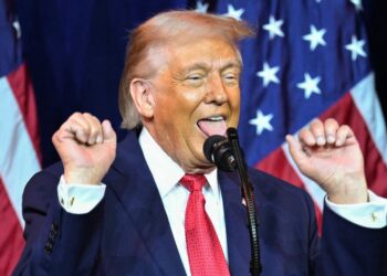 Democrats Dig Up Unflattering Trump Photos After President’s Skinny Plea