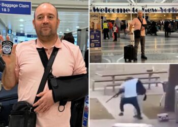 Bondi Beach hero Ahmed Al-Ahmed’s touching act after arriving in NYC for gala