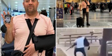 Bondi Beach hero Ahmed Al-Ahmed’s touching act after arriving in NYC for gala