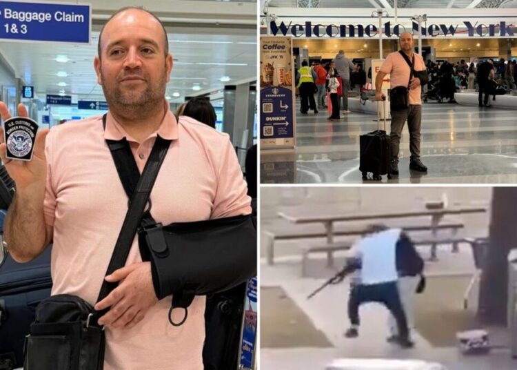 Bondi Beach hero Ahmed Al-Ahmed’s touching act after arriving in NYC for gala