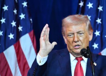 Hair Expert Offers Theory on Why Trump’s Hair Looks Pink