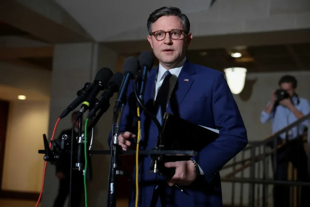 GOP infighting threatens Johnson’s plan to avert shutdown with minibus funding vote