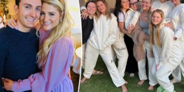 Meghan Trainor’s husband sounds off on alleged Ashley Tisdale fallout, ‘toxic’ mom group drama