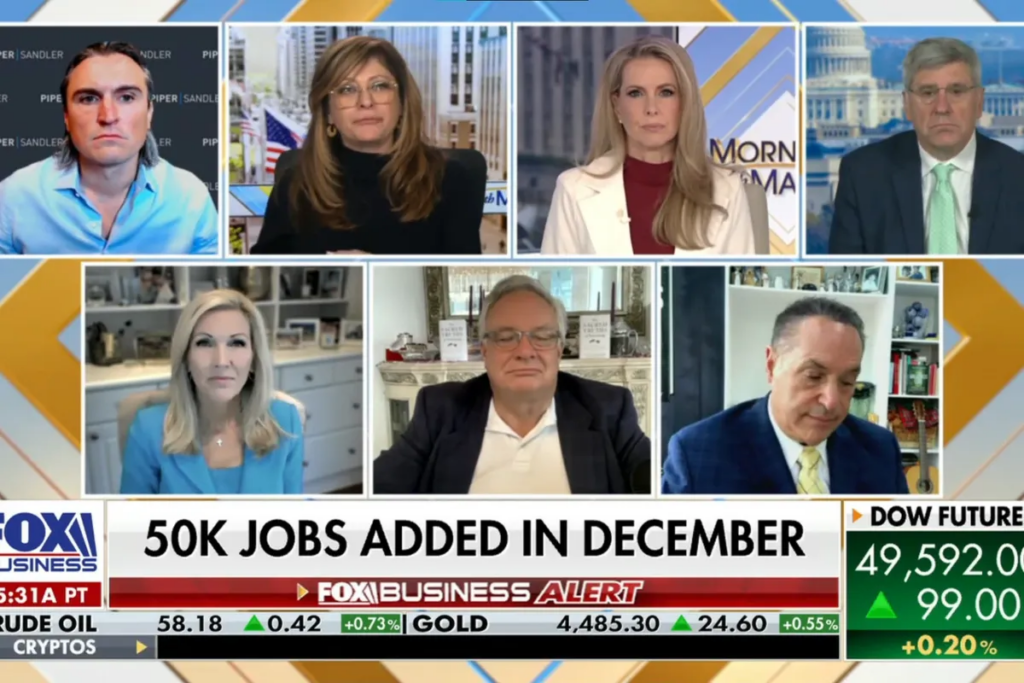 ‘I’m disappointed’: Fox Business reacts live to Trump’s ‘weaker’ new job numbers