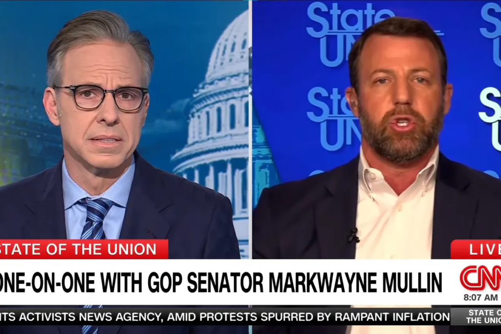 ‘You just now asserted!’ Jake Tapper trips up MAGA lawmaker defending ICE killing