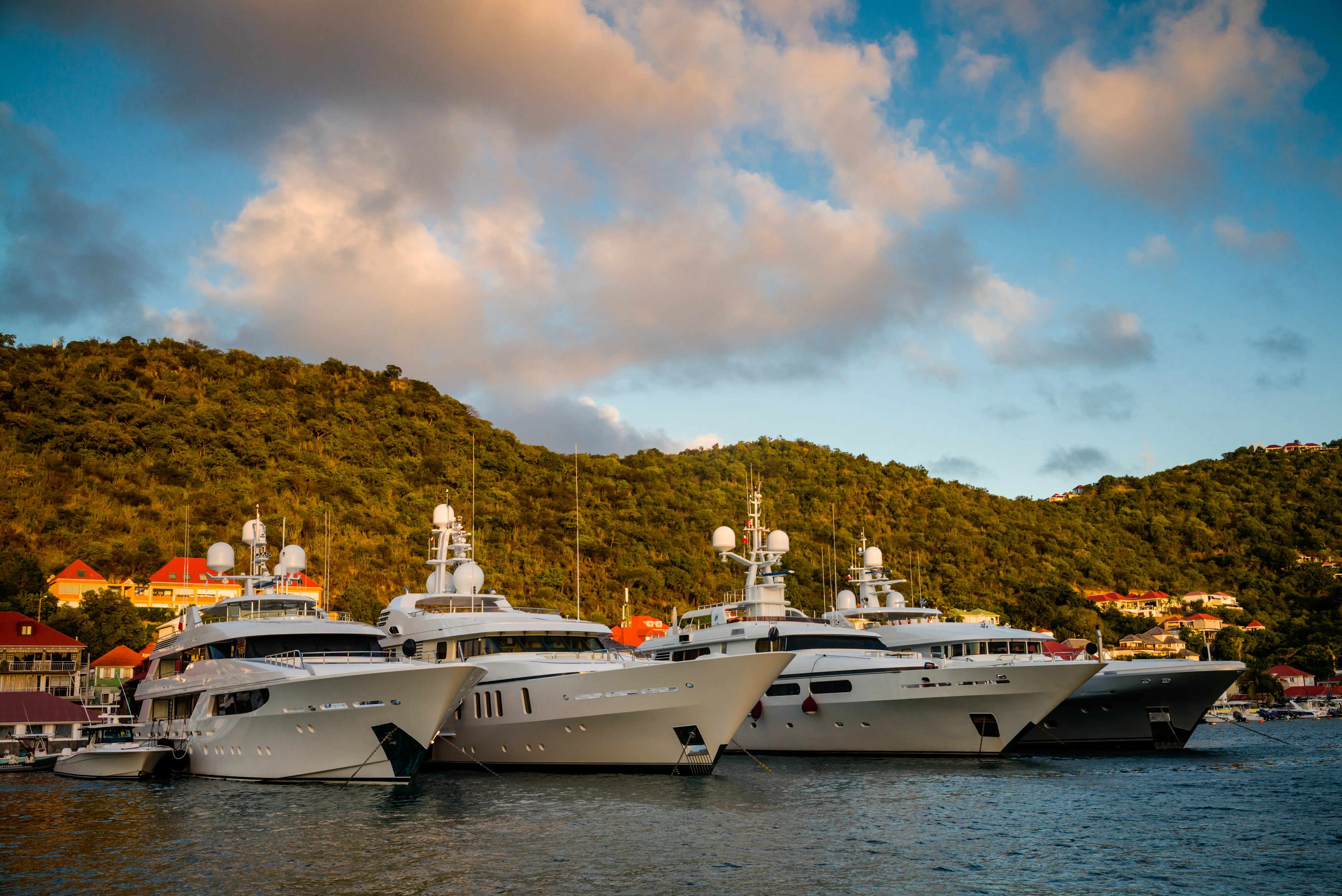 yachts in st barths