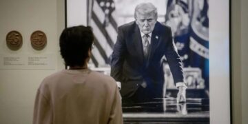 Reference to Trump’s impeachments is removed from Smithsonian portrait display—while Clinton’s and Andrew Johnson’s still remain