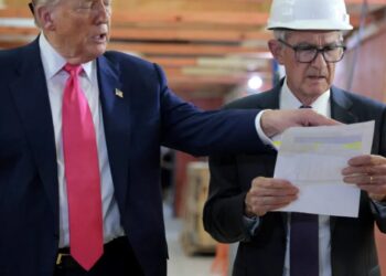 Stock futures slide while gold and silver jump after Powell investigation raises fears over the Fed’s independence