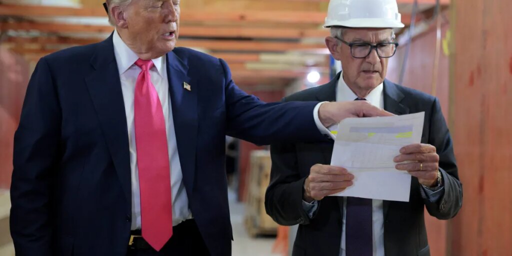 Stock futures slide while gold and silver jump after Powell investigation raises fears over the Fed’s independence