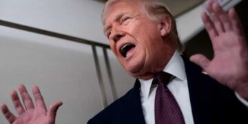 Trump gives garbled word salad when asked why ICE agent not arrested: ‘What knows means’