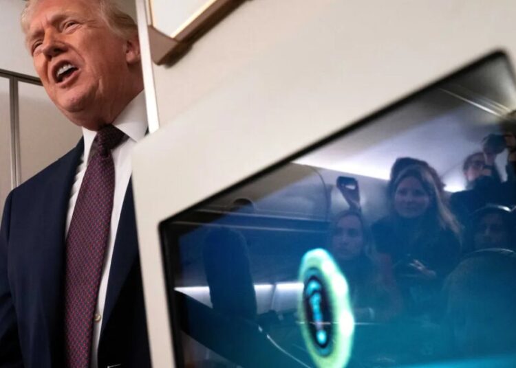 ‘What a stupid question’: Trump demeans reporter in latest insult aimed at females