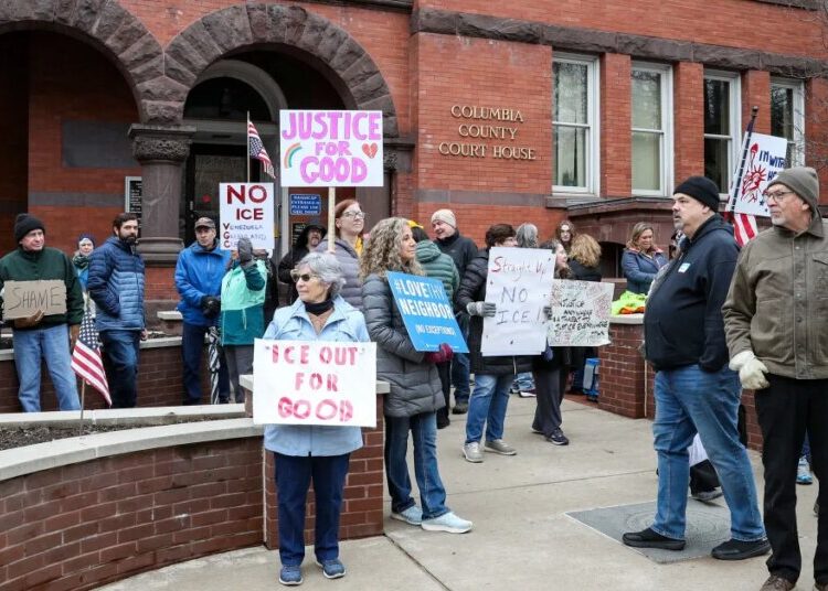 Anti-ICE Protests Are Spreading Beyond Big Cities, to Small-Town America