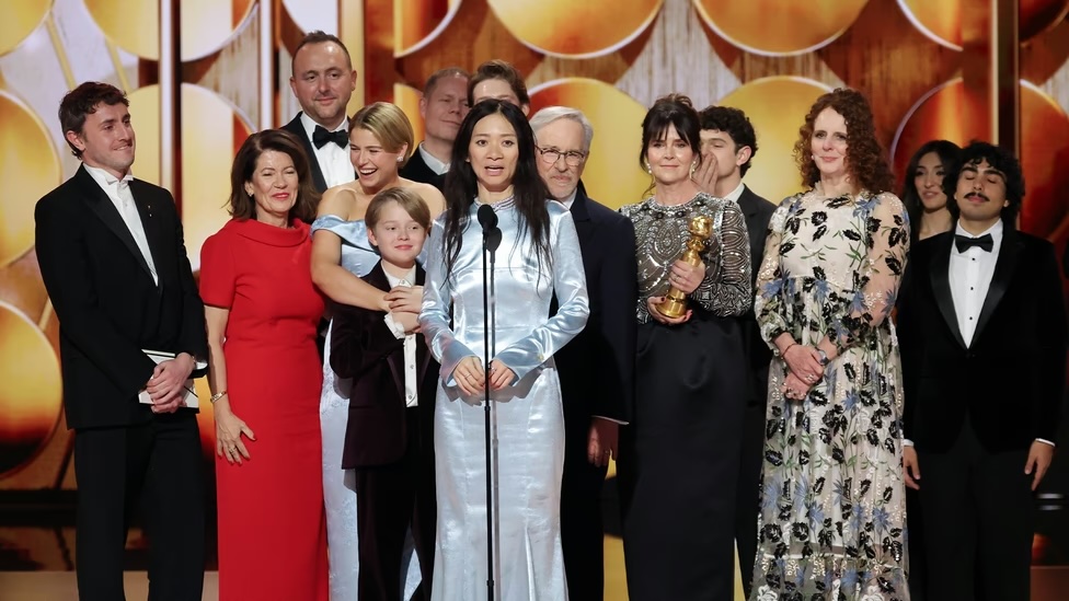 Hamnet wins at the Golden Globes