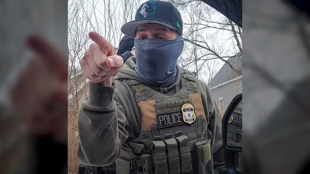 ICE agents in Minneapolis threaten man with violence, reference Renee Good killing