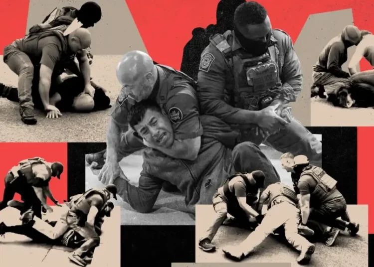 ICE agents caught using deadly tactics banned after George Floyd death