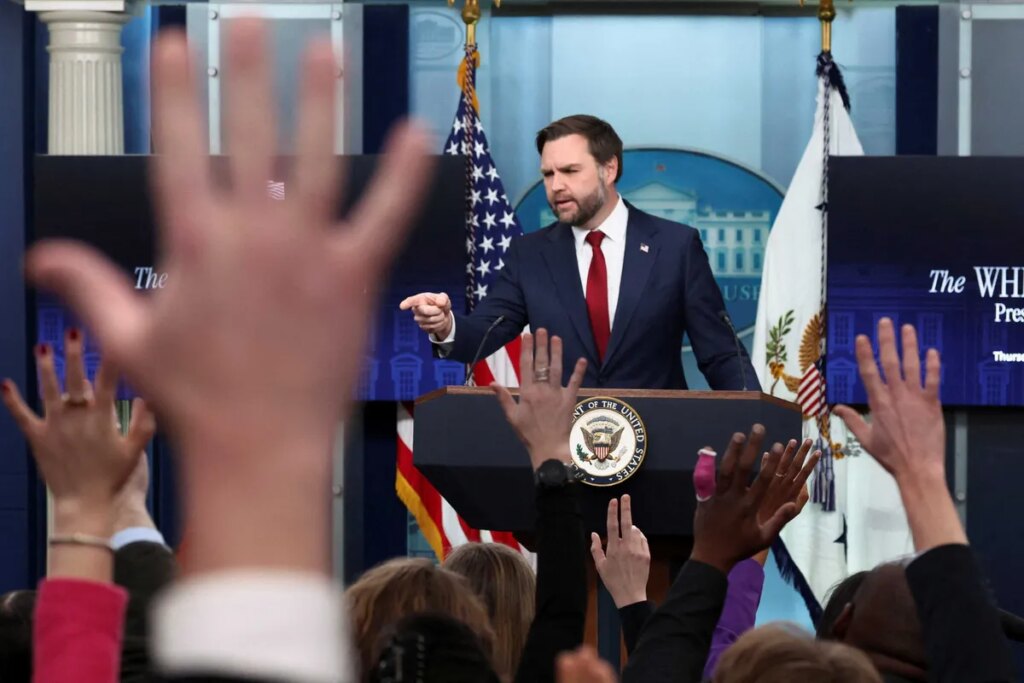 ‘Maggots on roadkill’: JD Vance hammered as exploiting MAGA’s Minnesota feeding frenzy