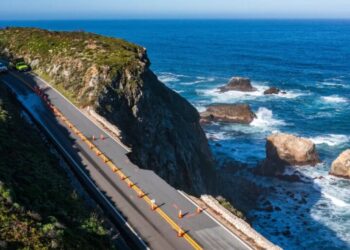 Highway 1 along Big Sur reopens after 3 years of closures amid tourism-destroyin landslide