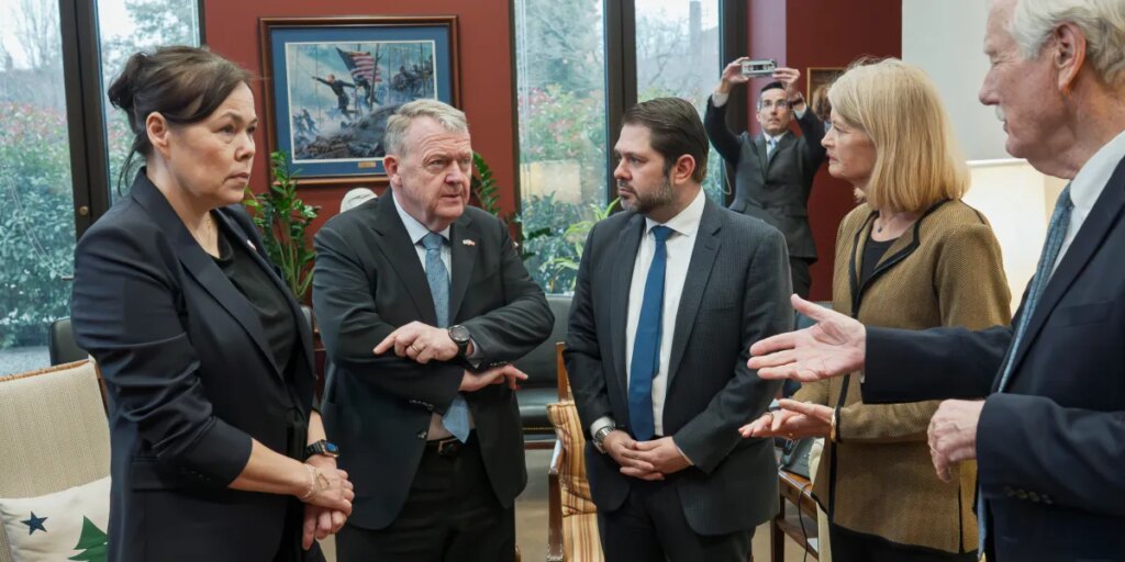 Denmark and Greenland agree to form working group over the future of the territory