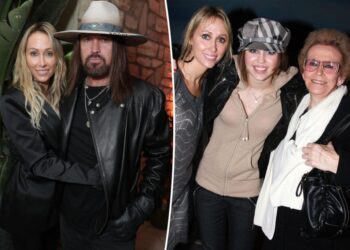 Tish Cyrus admits to ‘self-medicating’ with weed after ‘tragic’ Billy Ray divorce