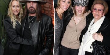 Tish Cyrus admits to ‘self-medicating’ with weed after ‘tragic’ Billy Ray divorce