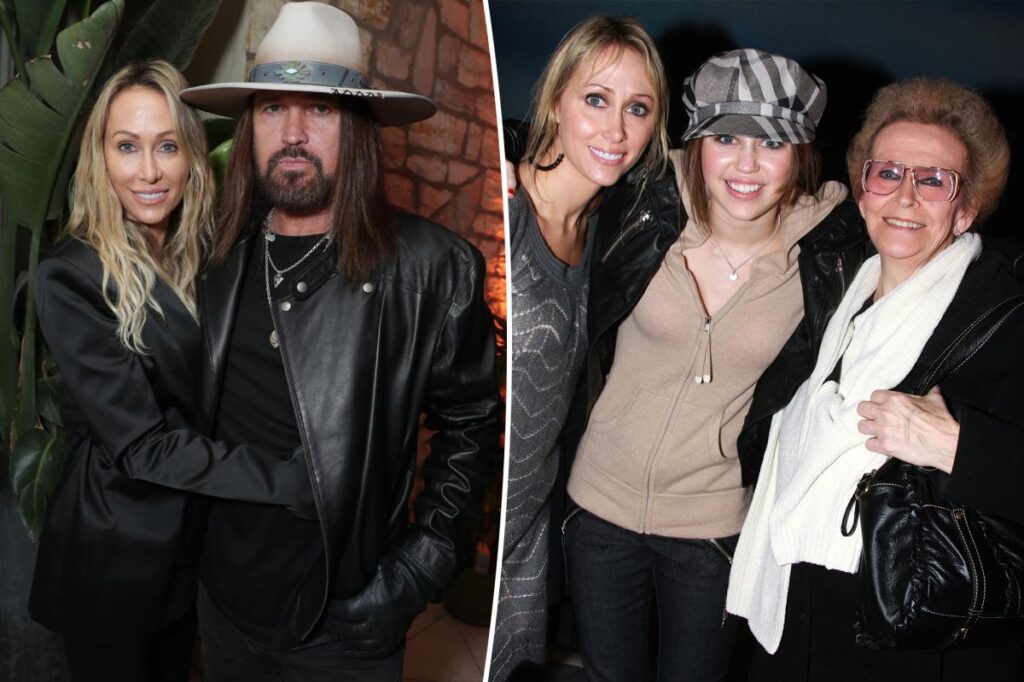 Tish Cyrus admits to ‘self-medicating’ with weed after ‘tragic’ Billy Ray divorce