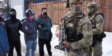 ‘Hallmarks of an occupation’: Chaos as masked ICE agents terrorize neighborhoods