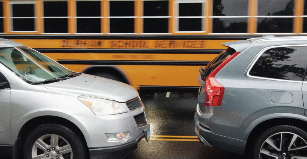 Trump-Administration Officials Describe an Elementary School Drop-Off