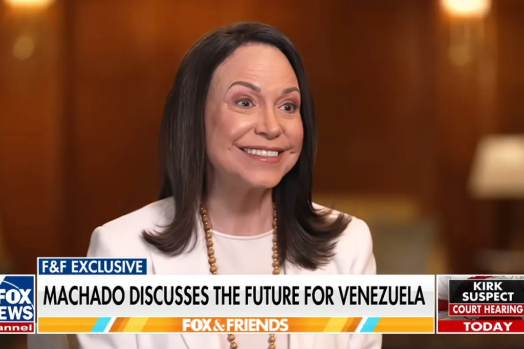 Venezuelan figure fawns over Trump on Fox News amid hope to become ‘first woman president’