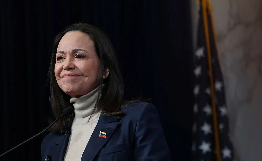 Machado Insists Trump Will Do What’s Needed to Turn Venezuela Into a Democracy