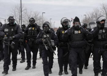 Family says ICE blast and tear gas hit van, sending three children to hospital