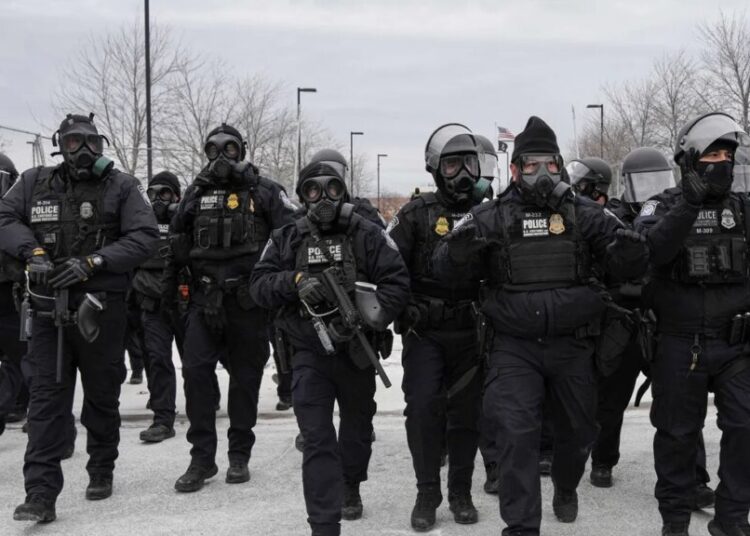 Family says ICE blast and tear gas hit van, sending three children to hospital