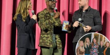 Mandy Moore reunites with ‘This Is Us’ co-stars in first public outing since ‘toxic’ mom group drama