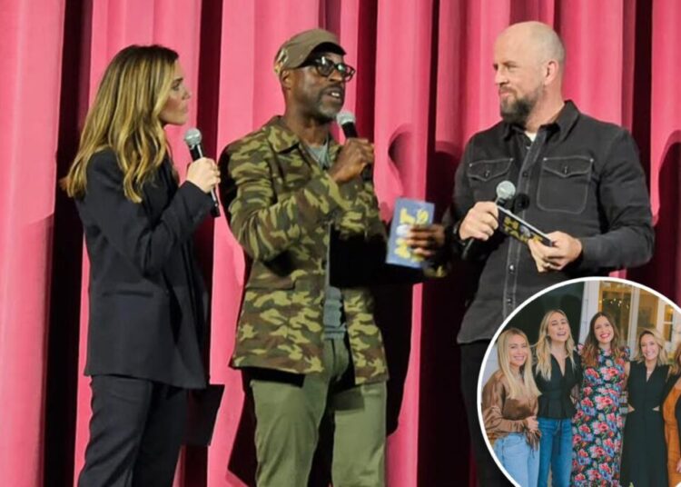 Mandy Moore reunites with ‘This Is Us’ co-stars in first public outing since ‘toxic’ mom group drama