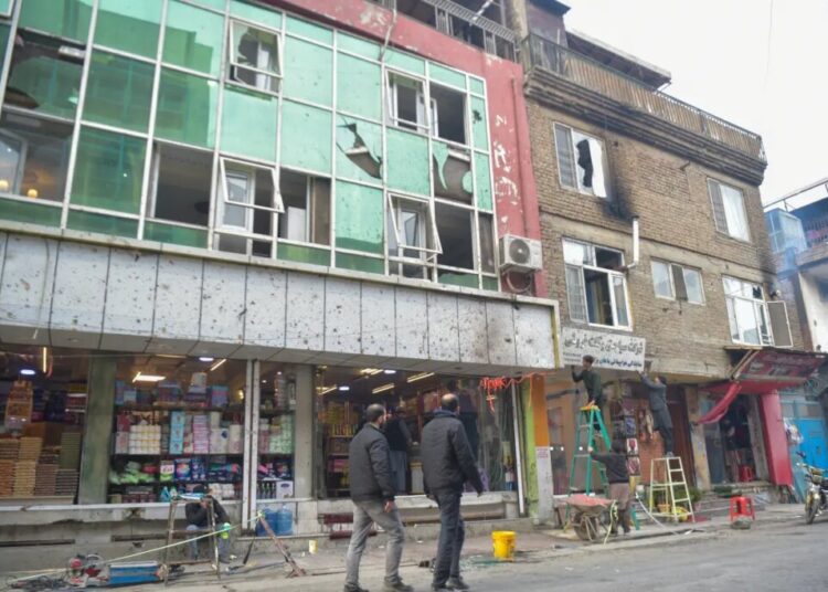 Islamic State group claims responsibility for Kabul blast that killed 7 in Chinese restaurant