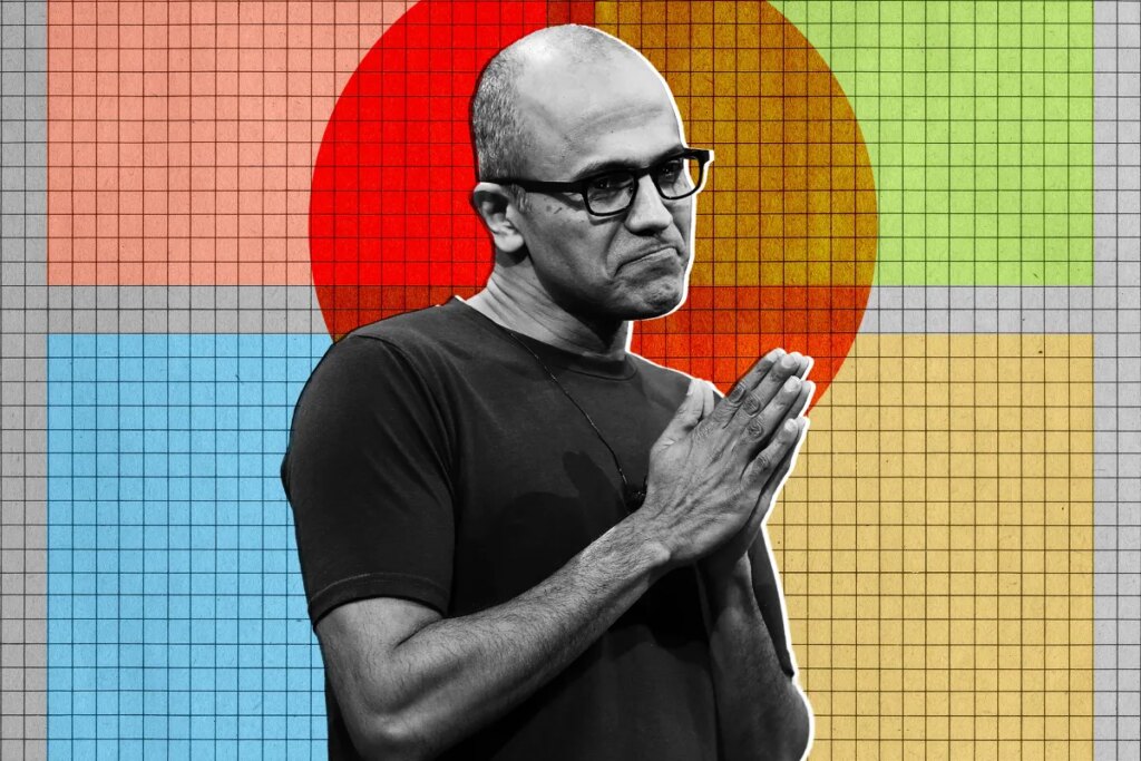 The CEO of Microsoft Suddenly Sounds Extremely Nervous About AI