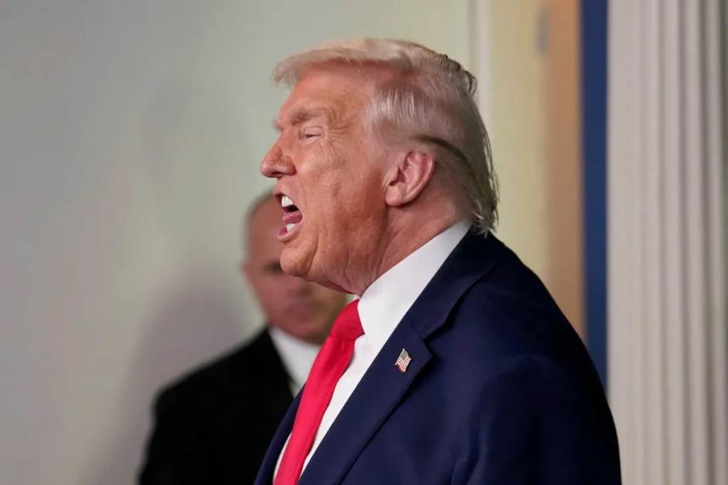 Trump triggers new calls for his removal with bizarre ramble marking one-year anniversary