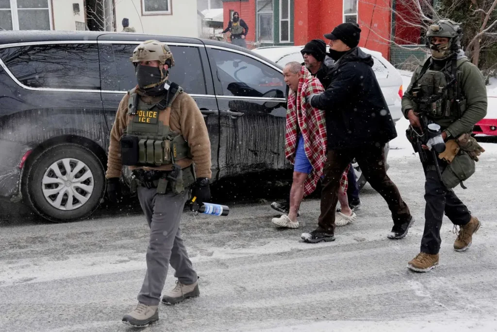 ICE detains US citizen in underwear during warrantless Minnesota raid