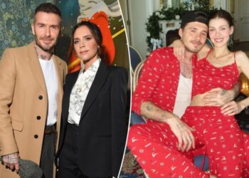 Victoria and David Beckham return to social media after son Brooklyn’s brutal attack