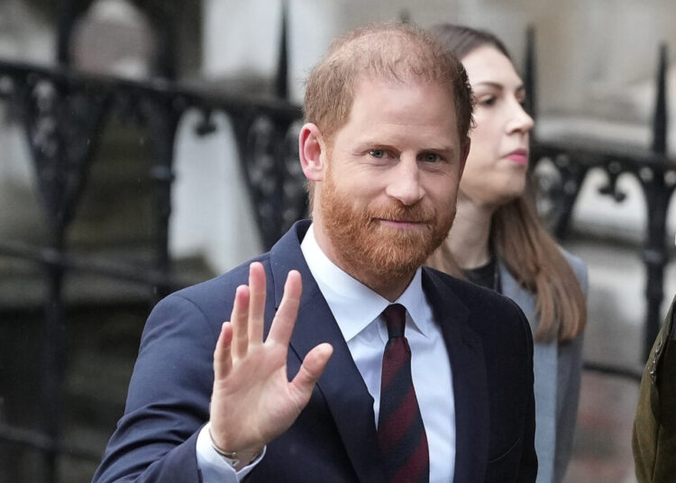 Prince Harry takes the stand in privacy fight against Daily Mail publisher