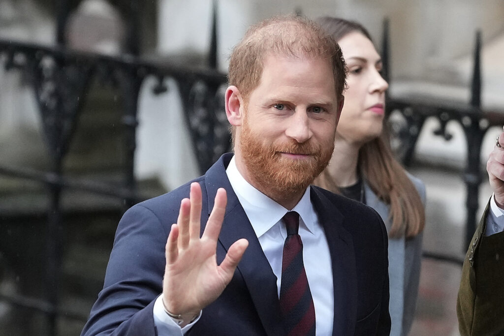 Prince Harry takes the stand in privacy fight against Daily Mail publisher
