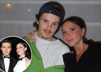 Cruz Beckham pokes fun at mom Victoria’s ‘inappropriate’ dancing at Brooklyn’s wedding